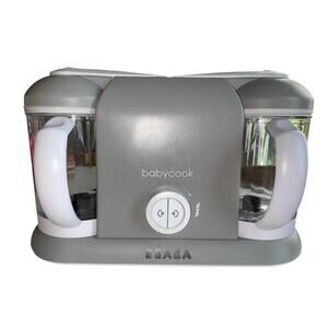 BEABA Babycook Duo 4 in 1 Baby Food Maker Processor Steamer Blender Defroster